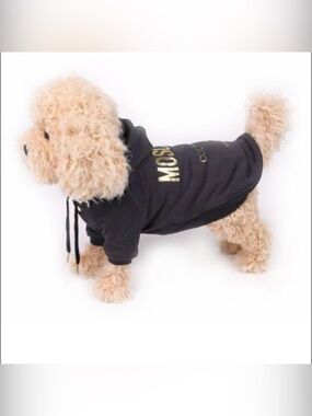 Moschino Pet Hoodie Blouse Sweater Sweatshirt Top Jacket Bomber Dog Jacket